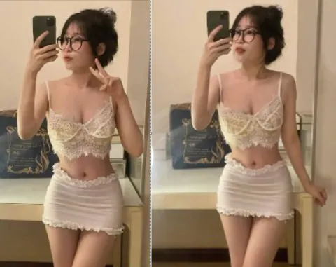 Nàng da trắng mịn rên rỉ say mê tư thế doggy – clip sex VN
